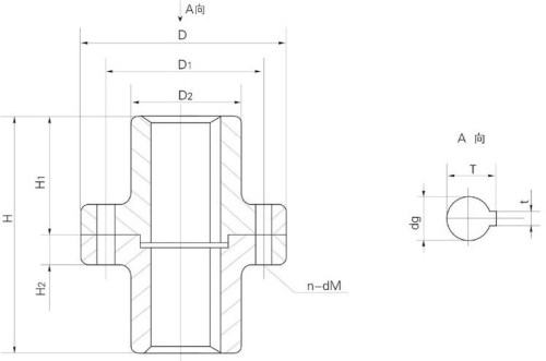 凸緣聯軸器設計